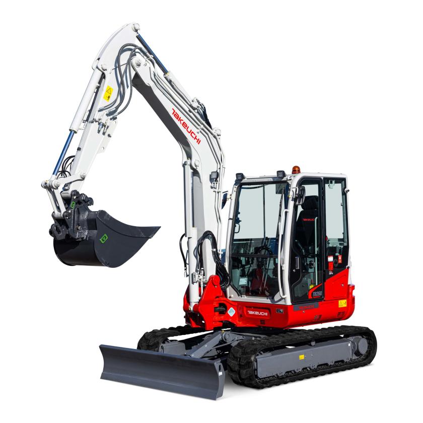 Takeuchi TB260 midi-pelle